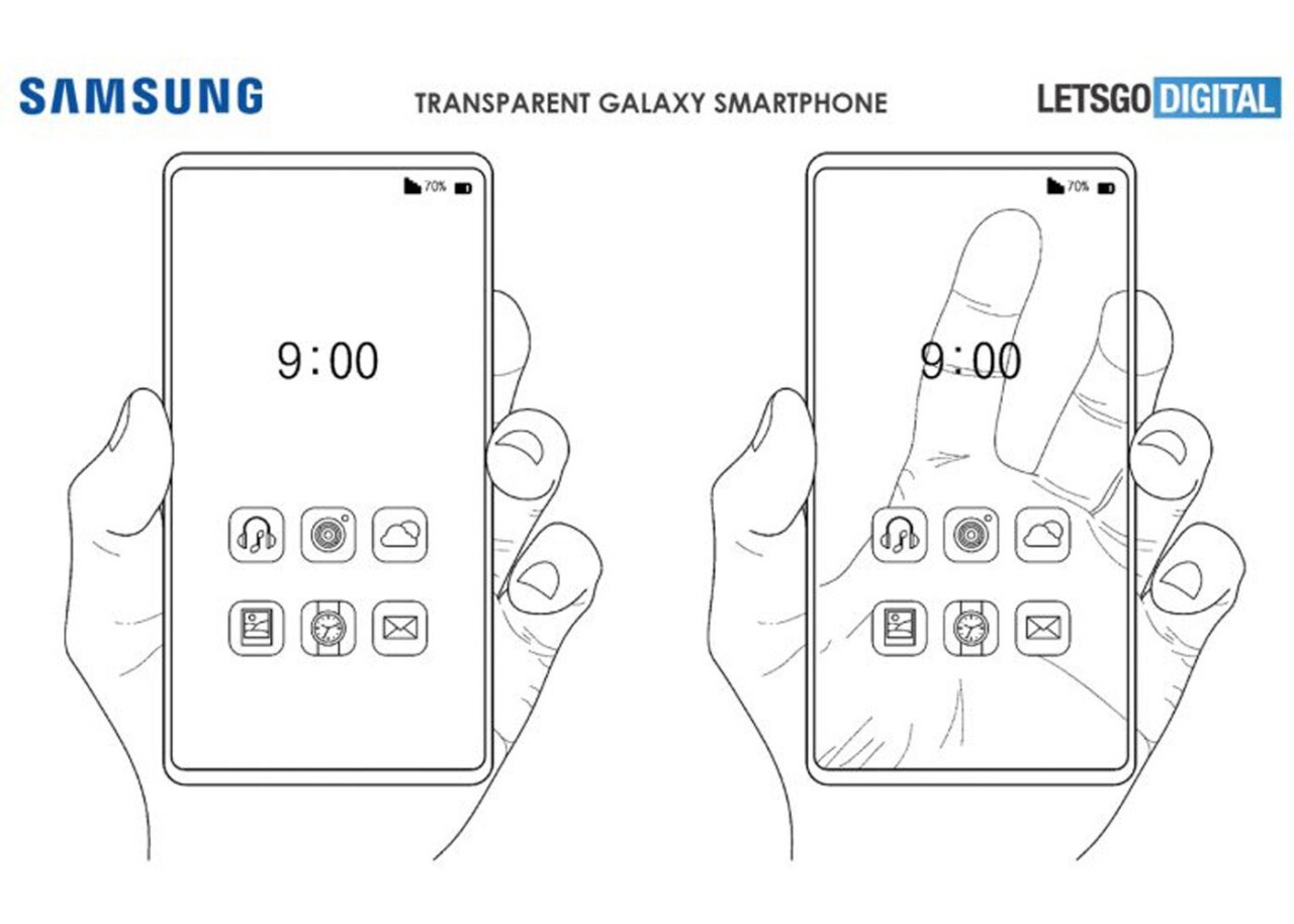Samsung’dan Saydam Ekranlı Patent Çalışması!