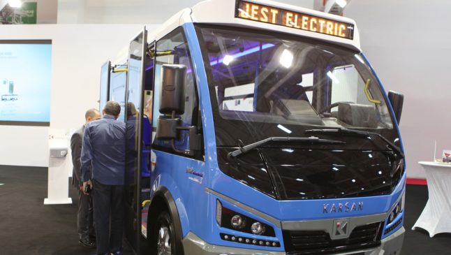 Karsan, Yeni Elektirikli Araçları İle Busworld'e Katıldı